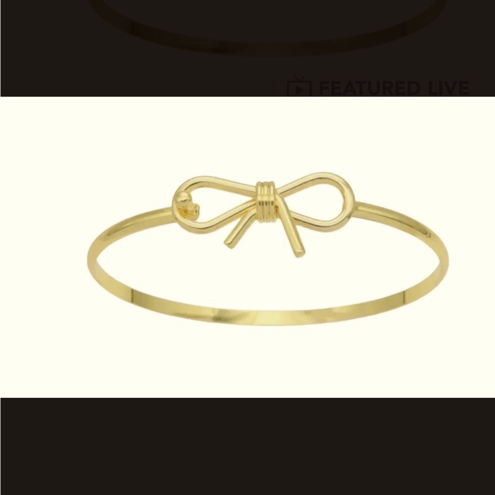Lauren Kenzie Golden Bow Bracelet 💛 BRAND NEW